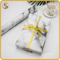 Simple High-End Gift Gift Box Marble Pattern Wrapping Paper Handmade Paper